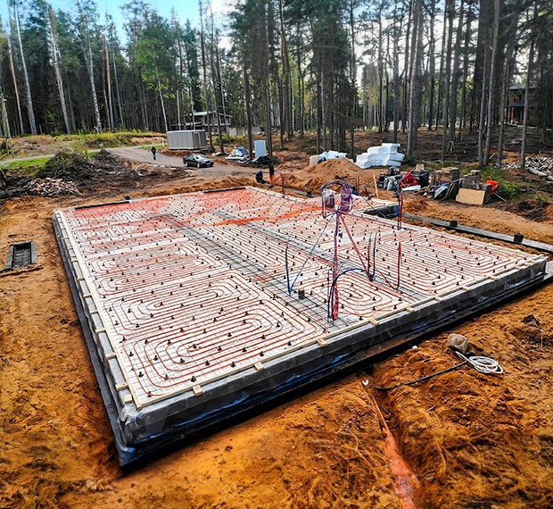 Утепленный финский фундамент в Абинске